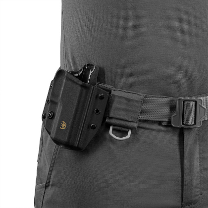 ATA Gear кобура модель Hit Factor ver.1 для зброї SiG P320 (compact) Black правша– Мілітарист - зображення 9