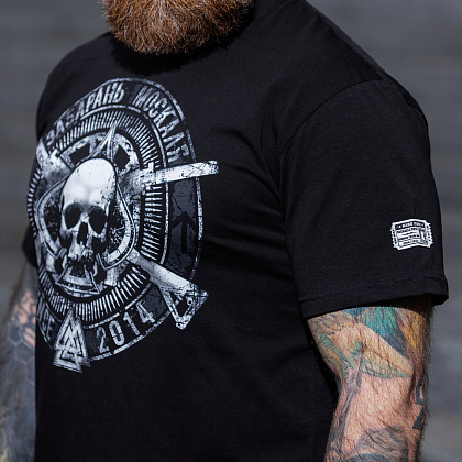 R3ICH футболка Забарань москаля Black– Мілітарист - зображення 3