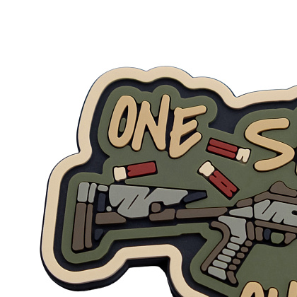 Brand Element нашивка One shot one drone (olive)– Милитарист - фото 3