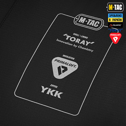 M-Tac кофта Berserk Polartec Primaloft Black– Милитарист - фото 7
