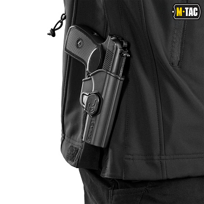 M-Tac куртка Soft Shell Police Black– Милитарист - фото 5
