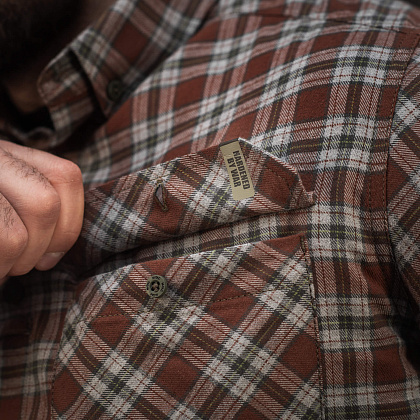 M-Tac сорочка Lumberjack Cotton Shirt Brown/Grey– Мілітарист - зображення 23