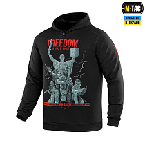 M-Tac кофта Hoodie Freedom Black– Милитарист