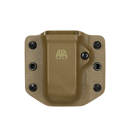 ATA Gear паучер модель Pouch ver.1 для Glock - 17/22/47 Coyote Brown правша/левша– Милитарист - фото 6