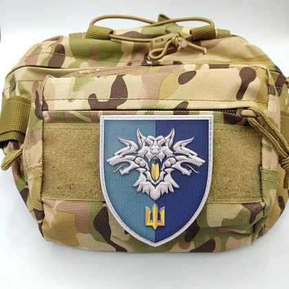 Шеврон ПВХ 38-та ОБр морської піхоти об'ємний– Милитарист - фото 2