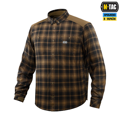 M-Tac сорочка Redneck Shirt Coyote/Black– Мілітарист - зображення 1
