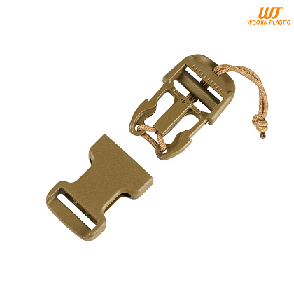 Woojin Plastic фастекс швидкого скидання Quick R/Pulling NTSR 25mm Coyote– Мілітарист - зображення 3