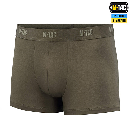 M-Tac труси Men Cotton Stretch Boxer Briefs Dark Olive– Мілітарист - зображення 1