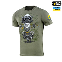 M-Tac футболка Drohnenführer Light Olive– Милитарист