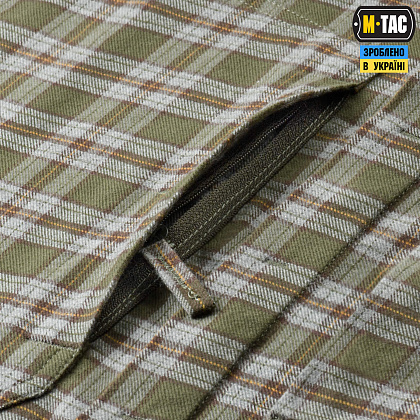 M-Tac рубашка Tactical Cotton Shirt Olive/Grey– Милитарист - фото 5