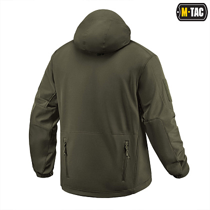 M-Tac куртка Soft Shell с подстежкой Olive– Милитарист - фото 4