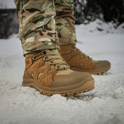 M-Tac ботинки полевые с утеплителем Winter Cross Coyote– Милитарист - фото 18