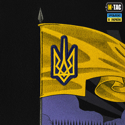 M-Tac кофта Hoodie 1223 Embroidery Cotton Hard Black– Мілітарист - зображення 12