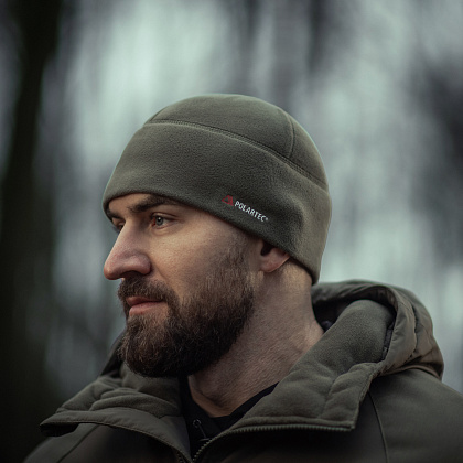 M-Tac шапка Watch Cap флис Light Polartec Dark Olive– Милитарист - фото 10
