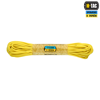 M-Tac паракорд 550 type III 15m Yellow– Мілітарист - зображення 2
