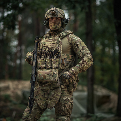 M-Tac плитоноска Cuirass Tiger Elite 2 клас захисту (розмір плити XL) Multicam– Мілітарист - зображення 11
