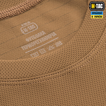M-Tac футболка потовідвідна Athletic Coyote Brown– Мілітарист - зображення 5