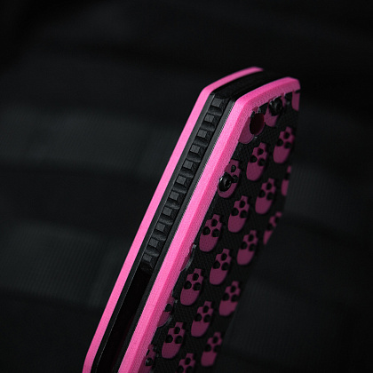 M-Tac ніж складний Type 12 Skull Black/Pink– Мілітарист - зображення 20