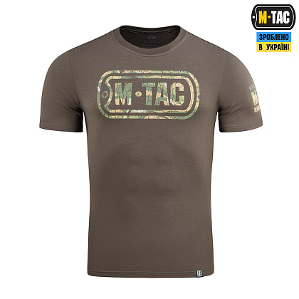 M-Tac футболка Logo Dark Olive– Мілітарист - зображення 2