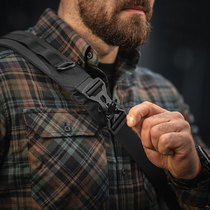 M-Tac сумка Sling Civilian Lite-NR Black– Милитарист - фото 41