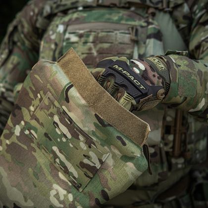 M-Tac фартух протиуламковий з балістичним пакетом 2 клас (BRONYX) Laser Cut Multicam– Мілітарист - зображення 16