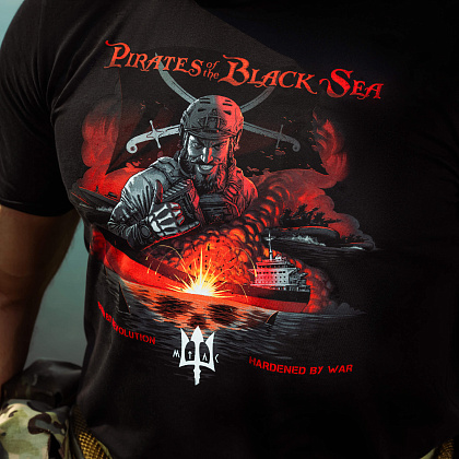 M-Tac футболка Pirates of the Black sea Black– Мілітарист - зображення 17
