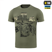 M-Tac футболка EVAC Light Olive– Милитарист