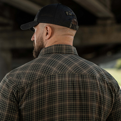 M-Tac сорочка Tactical Cotton Shirt Black/МС– Мілітарист - зображення 19