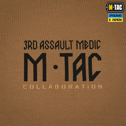 M-Tac футболка бойового медика 3 ОШБр Coyote Brown– Мілітарист - зображення 9