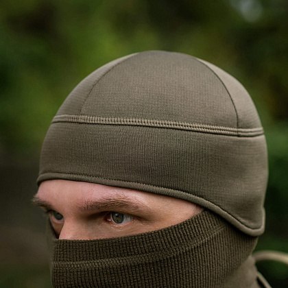 M-Tac шапка-підшоломник Gen.II мікрофліс ріп-стоп Dark Olive– Мілітарист - зображення 9