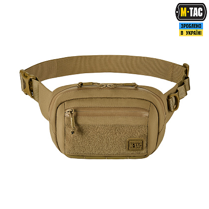 M-Tac сумка City Waist Bag з липучкою Lite-C Elite Coyote– Мілітарист - зображення 2