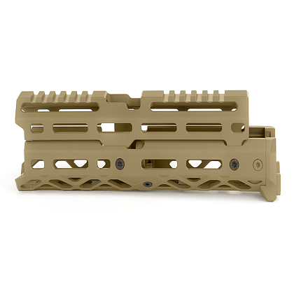 Крук M-Lock цівка довга для АКС-74У довга верхня накладка Coyote (1U044B)– Мілітарист - зображення 7