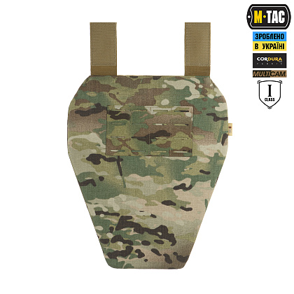 M-Tac фартух протиуламковий з балістичним пакетом 1 клас (BRONYX) Laser Cut XL Multicam– Мілітарист - зображення 2