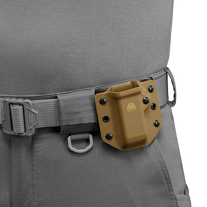 ATA Gear паучер модель Pouch ver.1 для Grand Power 910/Flarm GP T910 Coyote Brown правша/левша– Милитарист - фото 9