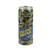 Military Black Coffee Company energy drink Яблуко– Мілітарист