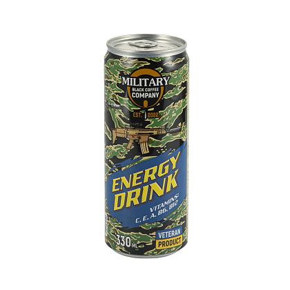 Military Black Coffee Company energy drink Яблуко– Мілітарист - зображення 1