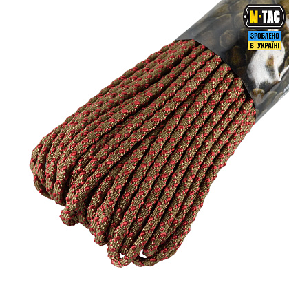 M-Tac паракорд Dragon Cord 30m Coyote/Maroon– Милитарист - фото 3