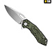 M-Tac ніж складний Type 12 Scandinavian Stonewash Black/Olive– Мілітарист - мініатюра 2