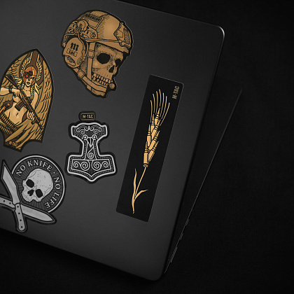 M-Tac наклейка Колосок (Кулі) Black– Мілітарист - зображення 10