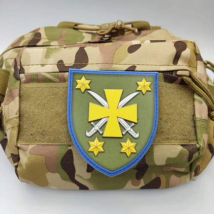 Шеврон ПВХ ЗСУ 116 ОМБр– Мілітарист - зображення 2