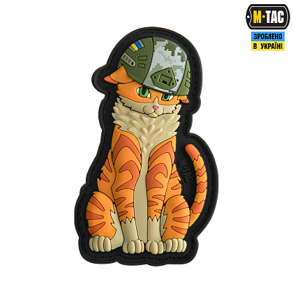 M-Tac нашивка Orange Cat PVC (MM14 cover)– Мілітарист
