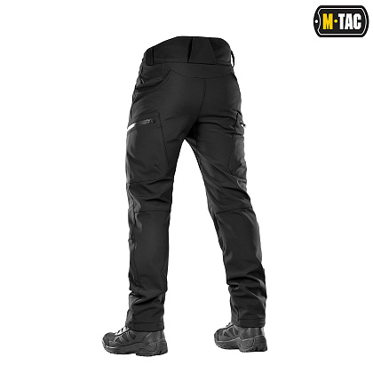 M-Tac брюки Soft Shell Winter Black– Милитарист - фото 4