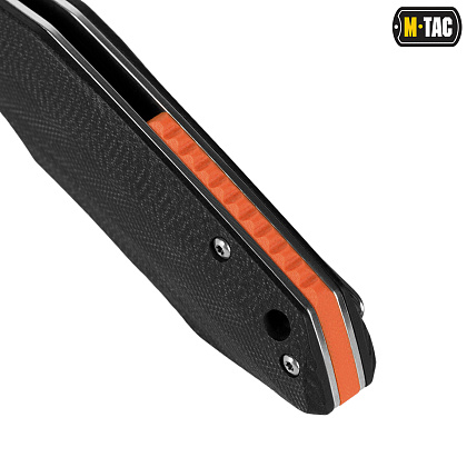 M-Tac нож складной Type 12 Black/Steel– Милитарист - фото 8