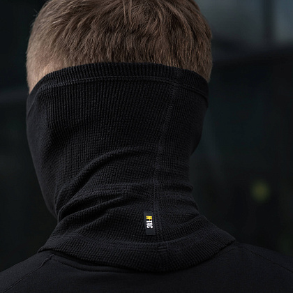 M-Tac шарф-труба анатомічний мікрофліс ріп-стоп Black– Мілітарист - зображення 10
