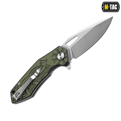 M-Tac ніж складний Type 12 Scandinavian Black/Olive– Мілітарист - зображення 3