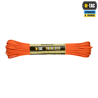 M-Tac паракорд 550 type III 15m Orange– Мілітарист - зображення 1