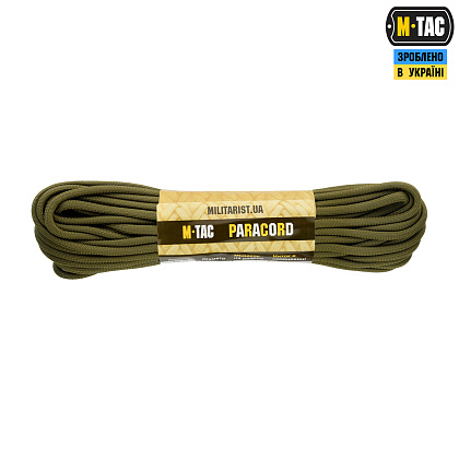 M-Tac паракорд PowerCord1000 Army Green 15м– Милитарист - фото 1