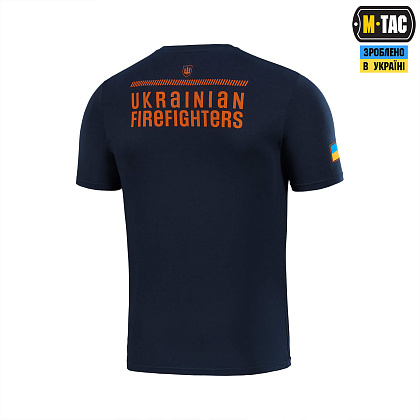 M-Tac футболка Ukrainian Firefighters Dark Navy Blue– Мілітарист - зображення 5