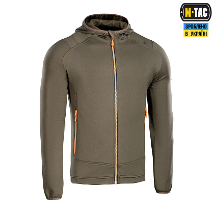 M-Tac кофта Spider Microfleece Hoodie Dark Olive– Милитарист - фото 3