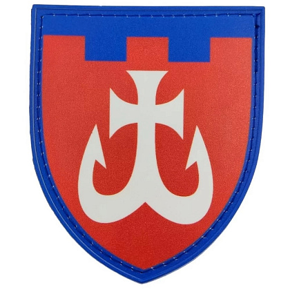 Шеврон ПВХ ТрО 120 бригади ЗСУ Вінниця– Мілітарист - зображення 1